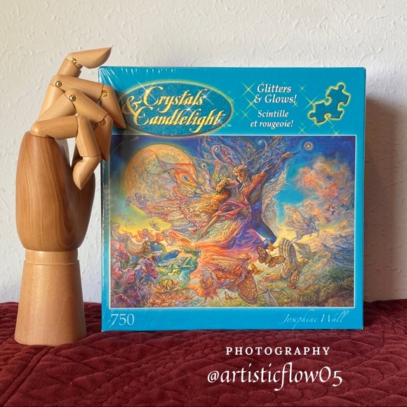 NEW! RARE! 2005 Josephine Wall Titania & Oberon II Puzzle - Picture 1 of 3